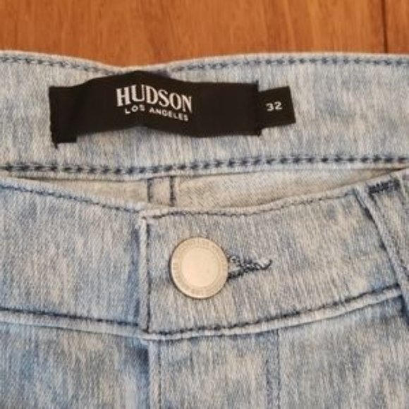 Women's HUDSON Jeans Nico Super Skinny Mid-Rise Ankle Jeans- Size 32 - Picture 6 of 7